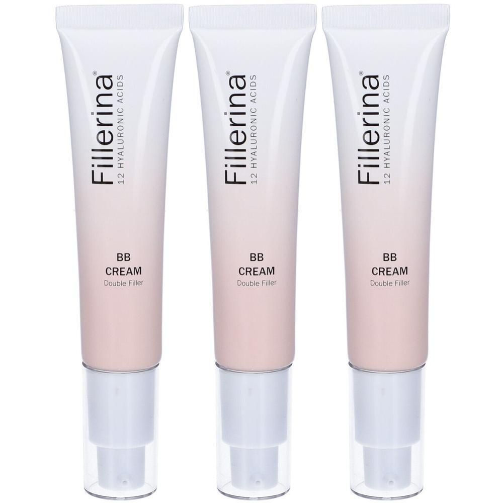 LABO Fillerina BB Cream Double Filler con 12 Acidi Ialuronici Tonalitá 03 Light Warm