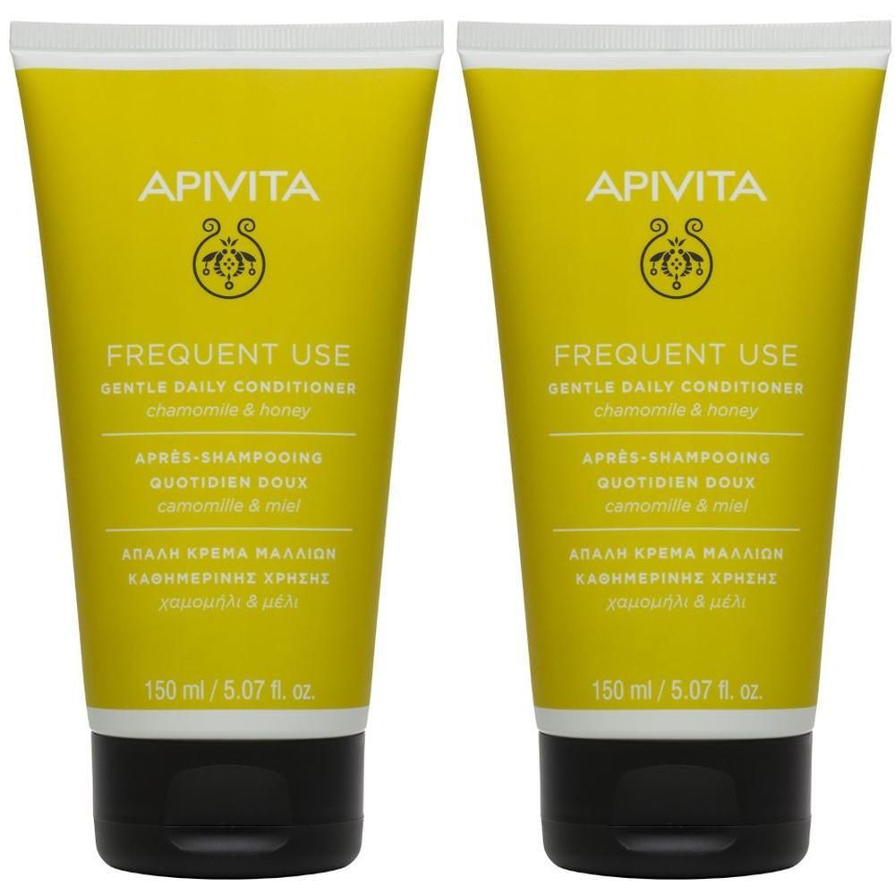 Apivita Frequent Use Balsamo Delicato per Uso Frequente districante per capelli effetto seta