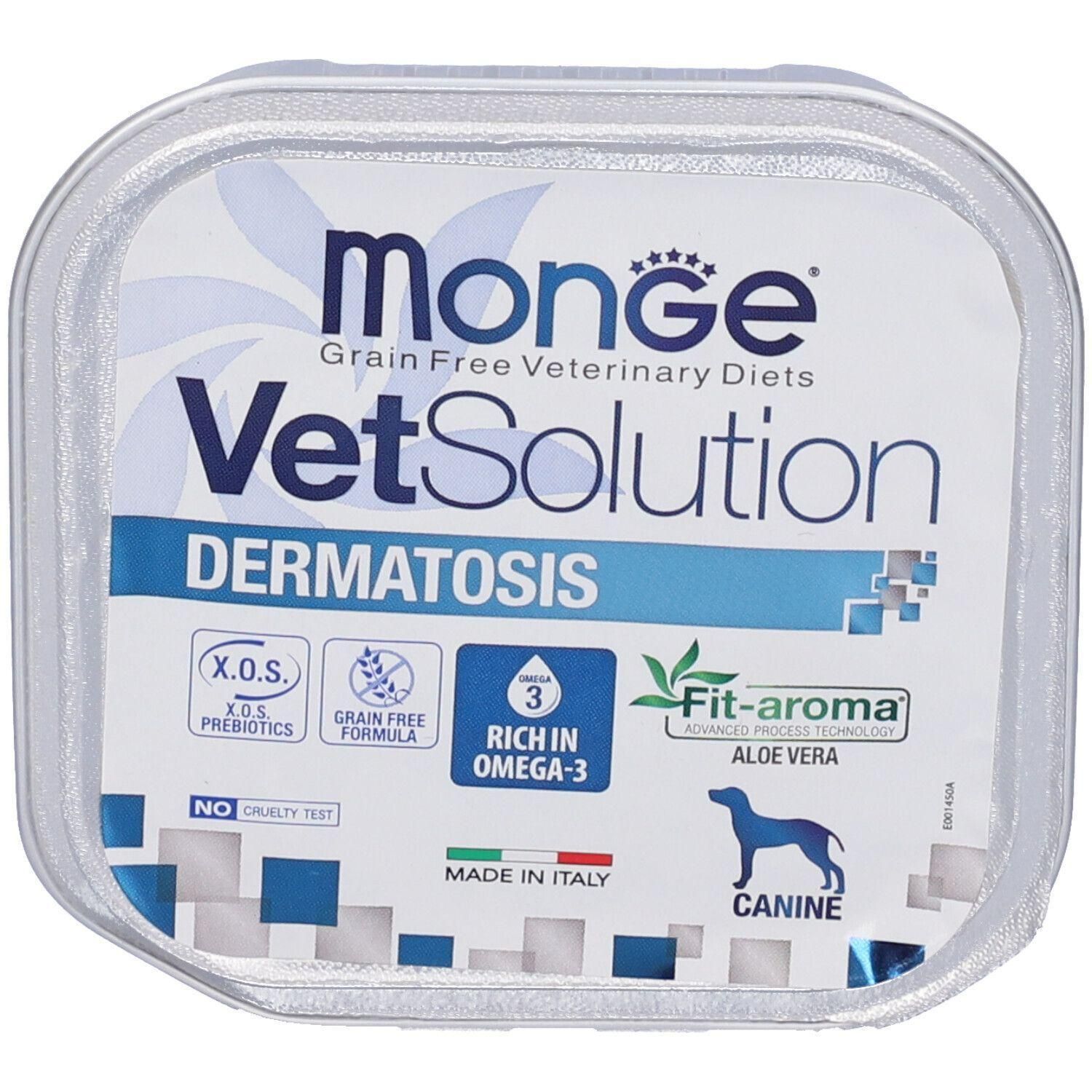 Monge Dog Vet Solution Umido Dermatosis Cani