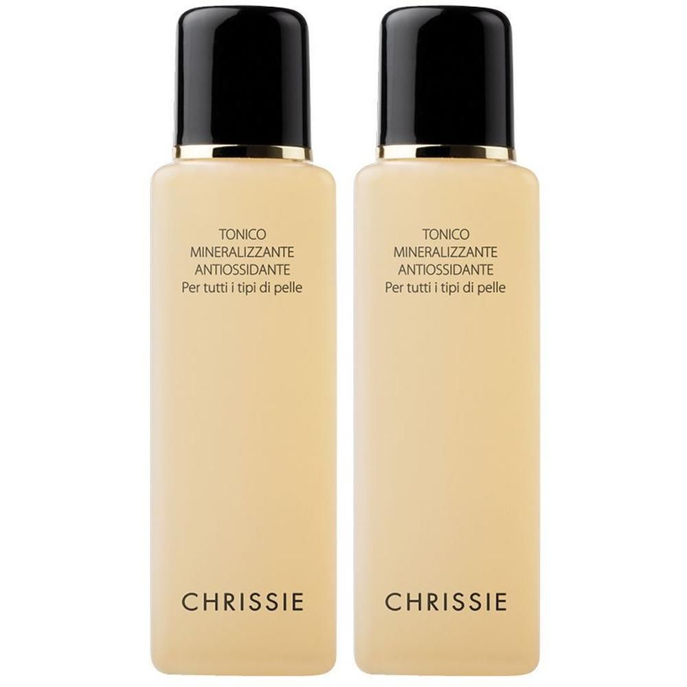 Due flaconi di Chrissie Tonico Mineralizzante Antiossidante.