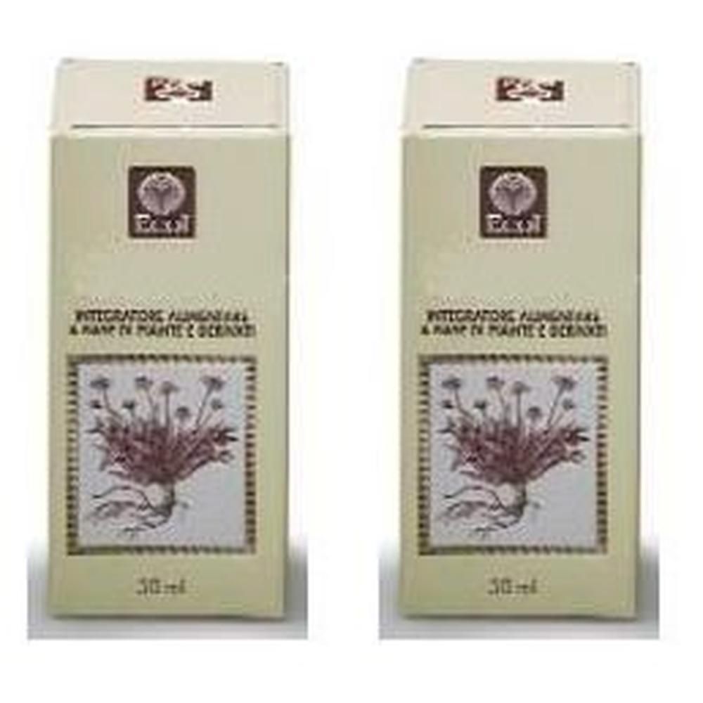 Due confezioni di Biancospino Estratto Analcolico con illustrazione di pianta e indicazione 30ml.