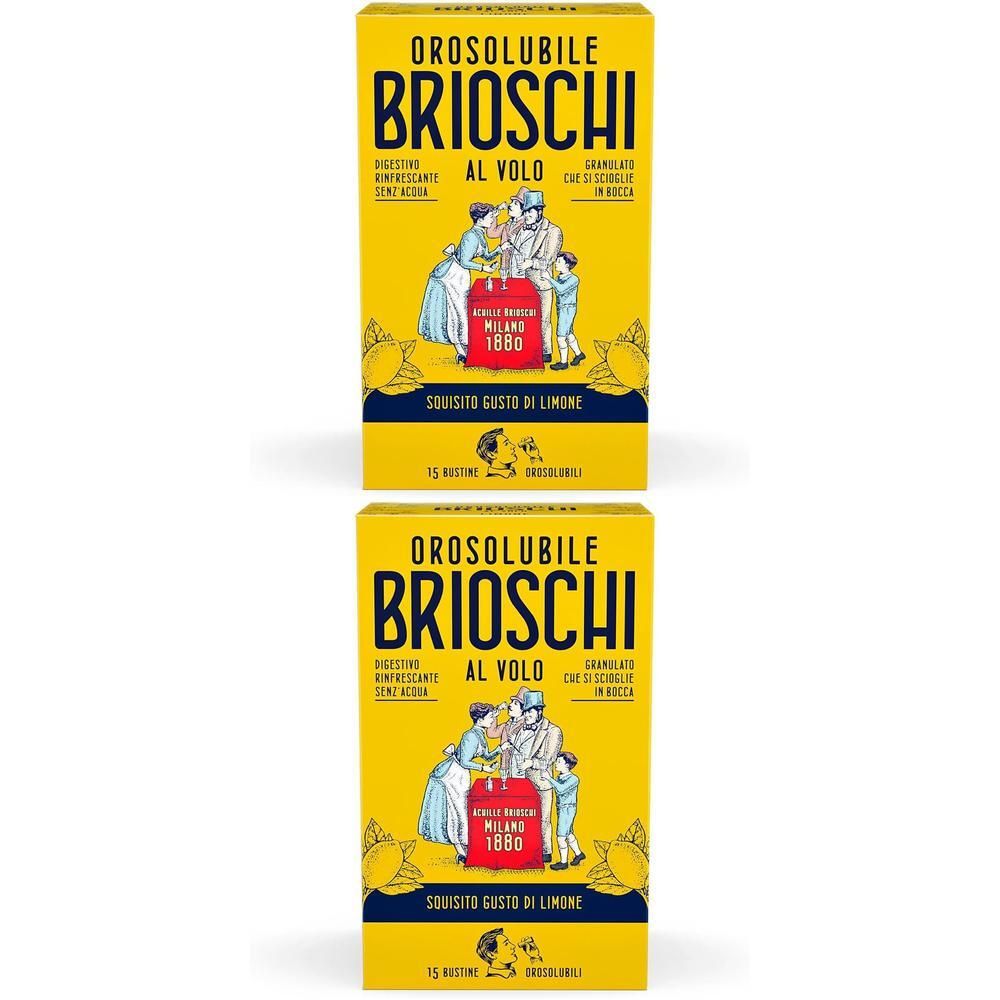Orosolubile Brioschi al volo Limone - Bustine da 15g
