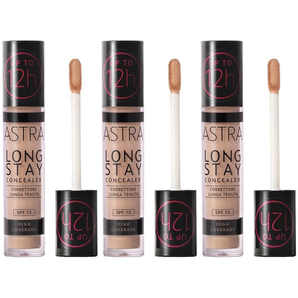 ASTRA Make-UP Long Stay Concealer - Correttore Lunga Tenuta Tonalità 3C