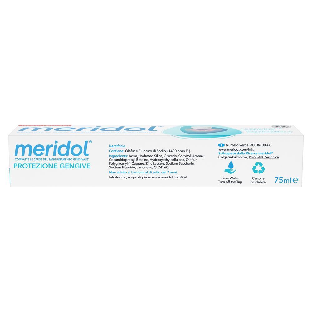 Meridol Protezione Gengive dentifricio, tubo da 75ml.