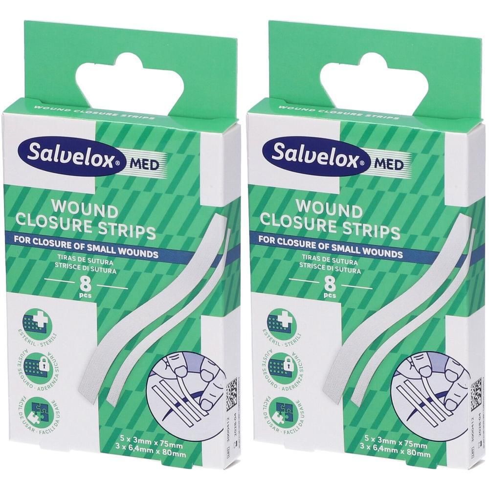 Salvelox Med Strisce di Sutura Miste