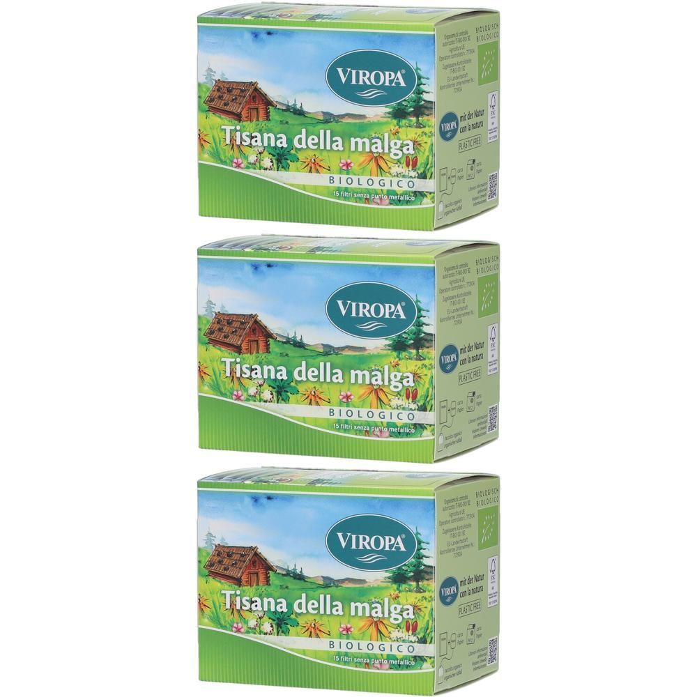 Viropa Tisana Malga Bio 15 Bustine
