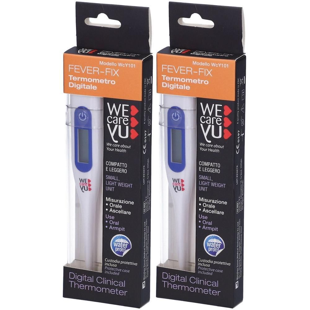 Termometro Digitale Rigido Wecareyu Fever Fix 1 Pezzo