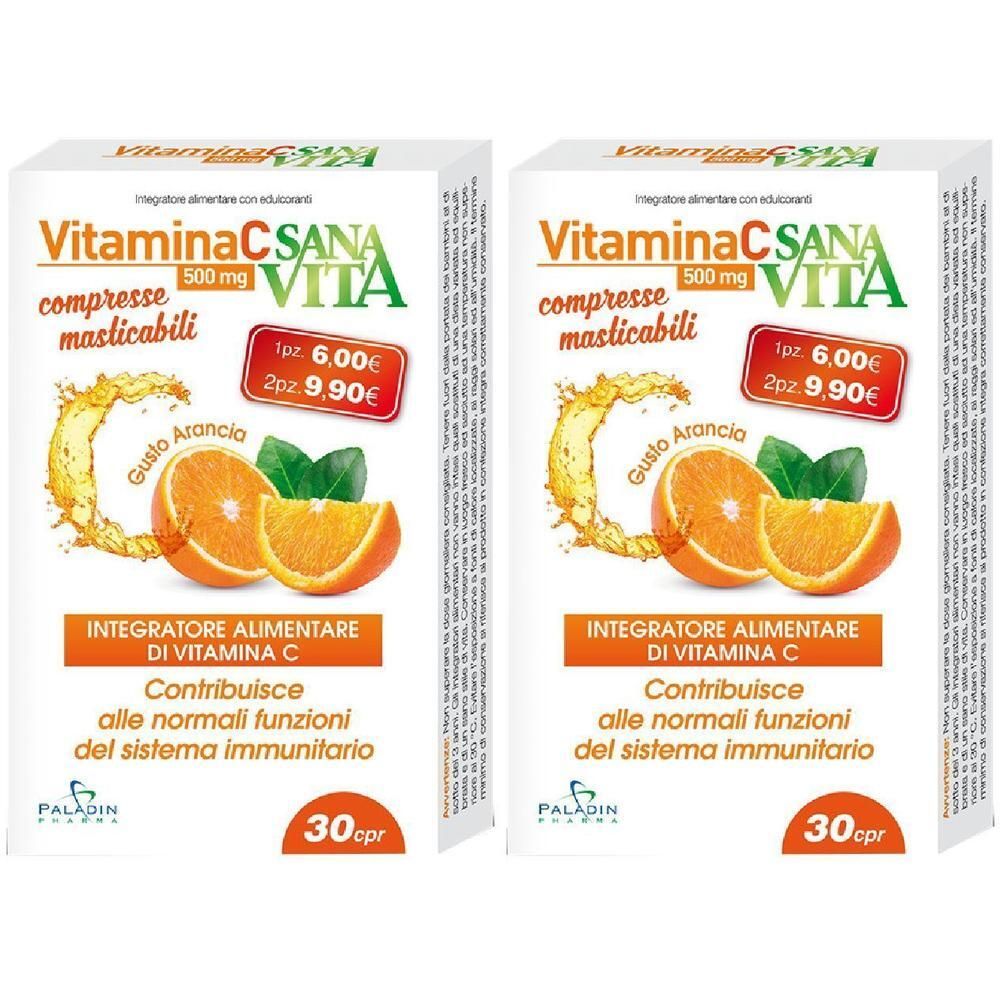 Sanavita Vitamina C Mast 30Cpr