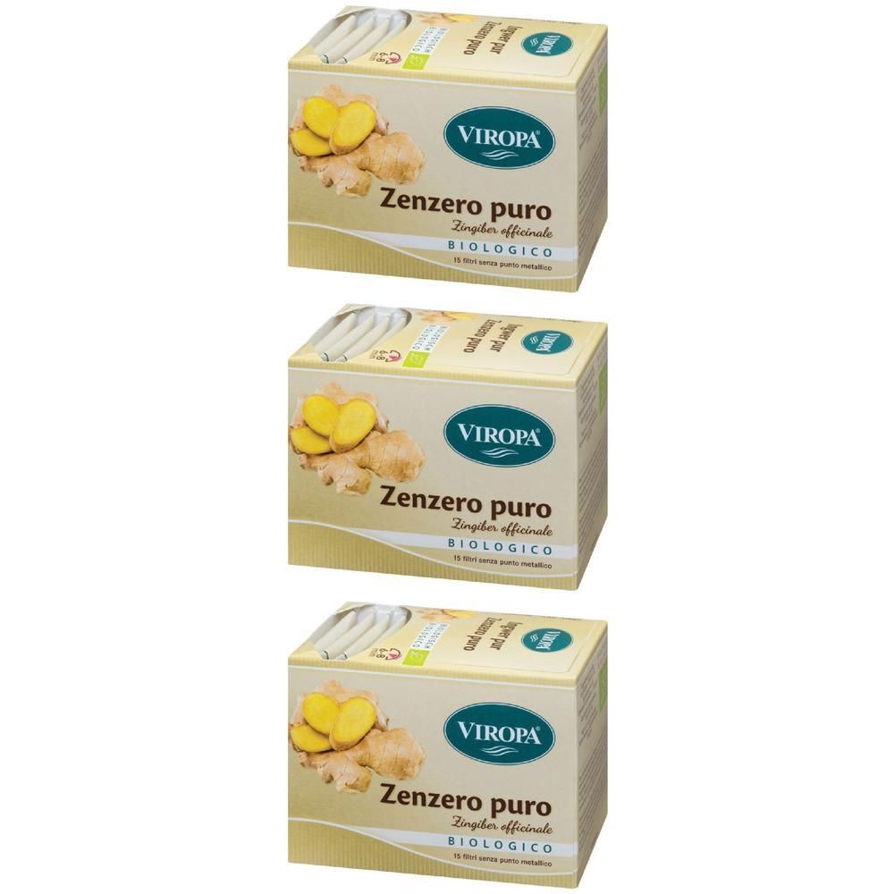 Viropa Tisana Zenzero Puro Bio Bustine