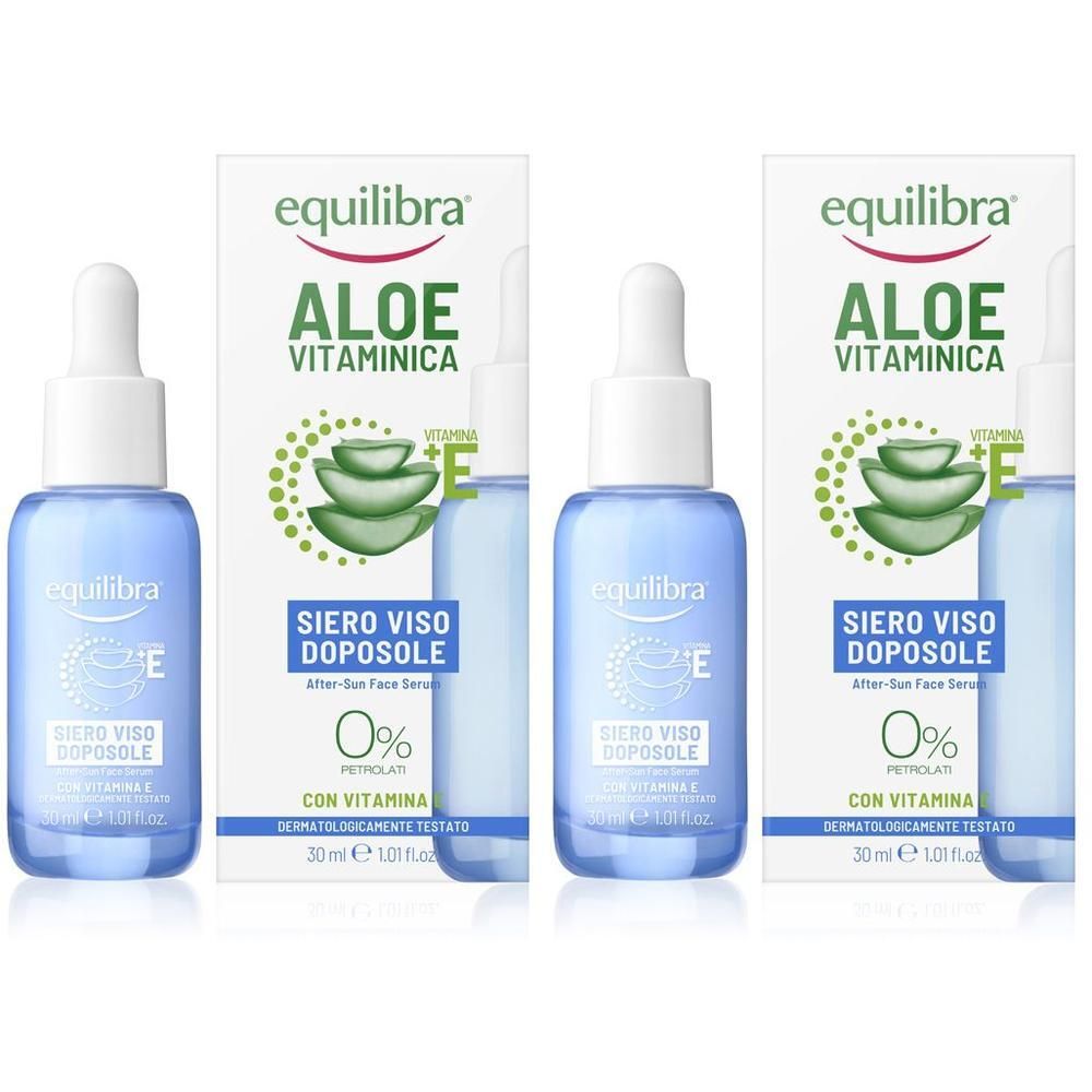 Equilibra Aloe Vitaminica Siero Viso Doposole