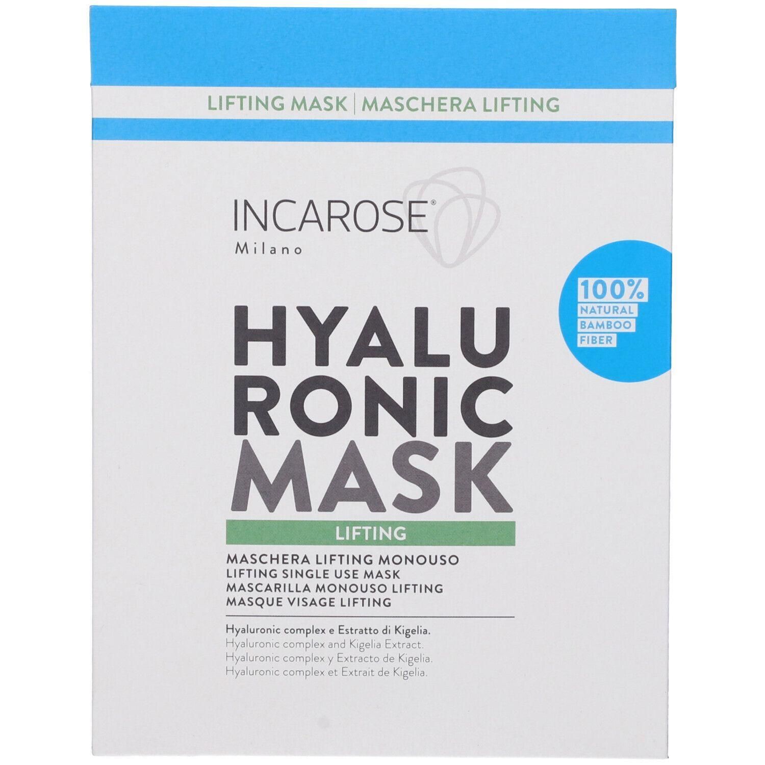 Incarose Hyaluronic Maschera Tessuto Lifting Monouso