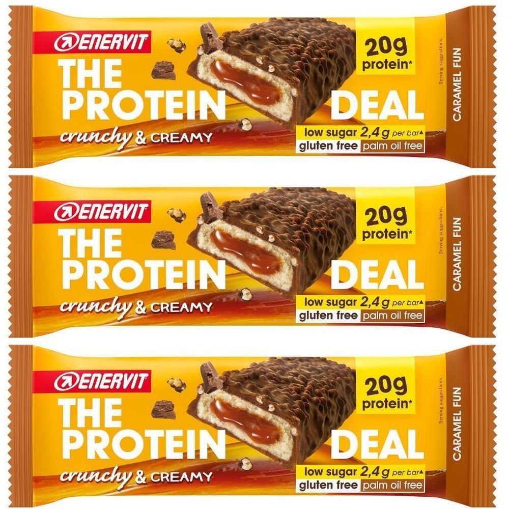 ENERVIT® The Protein Deal Protein bar Caramel Fun