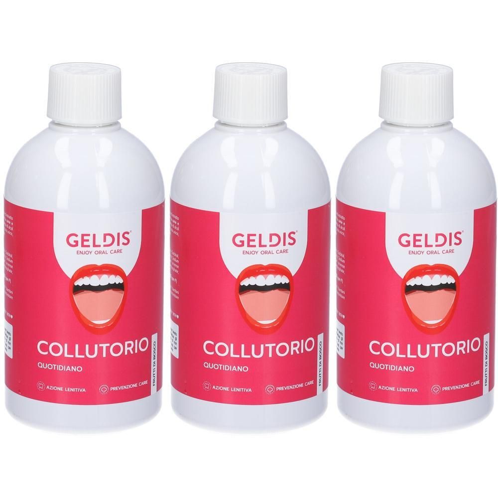 Geldis Collutorio Quotidiano ai Frutti di Bosco 500 ml