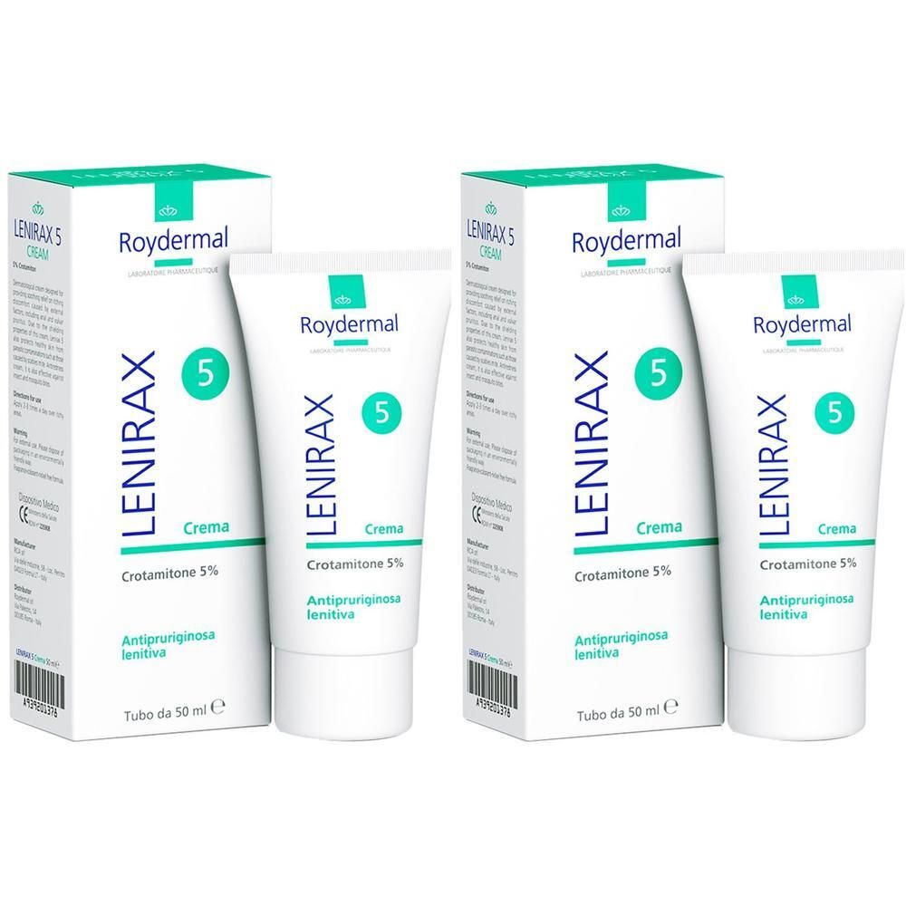 Crema Dermatologica Al Crotamitone 5 % Lenirax 5 50Ml