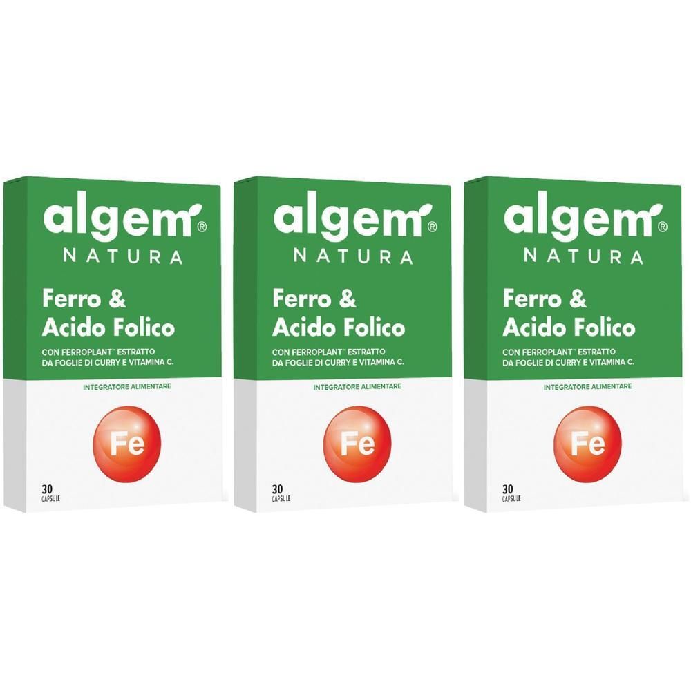 Algem Natura Ferro & Acido Folico Capsule