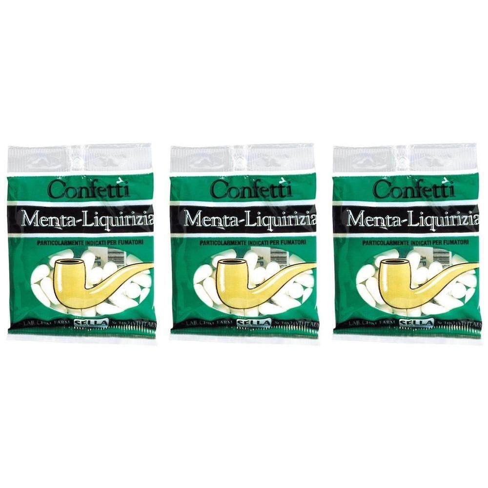 Confetti Menta Liquirizia Bustina