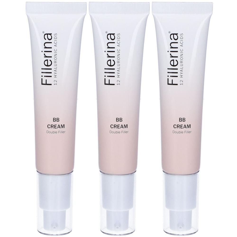 LABO Fillerina BB Cream Double Filler con 12 Acidi Ialuronici Tonalitá 06 Medium Warm