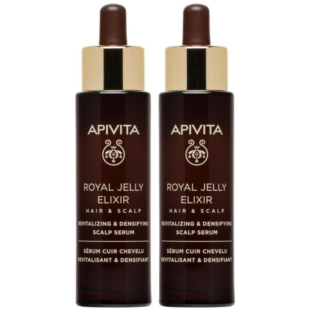 Apivita Royal Jelly Elixir Siero Cuoio Capelluto Rivitalizzante e volumizzante capelli più folti