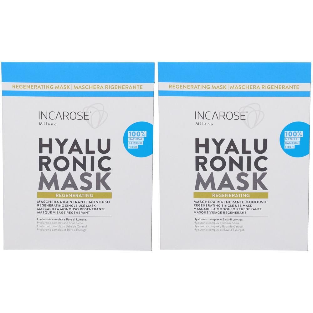 Incarose Hyaluronic Maschera Tessuto Rigenerante Monouso