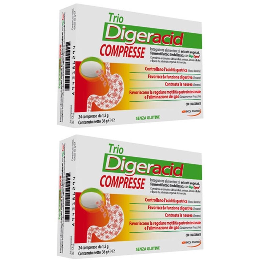 POOL PHARMA Trio Digeracid Compresse