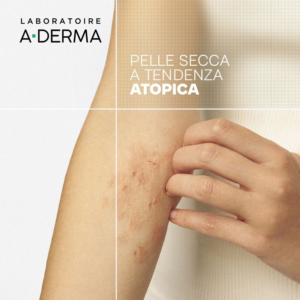 A-Derma Exomega Control Olio Lavante Emolliente Anti-grattage 200ml - Pelle secca a tendenza atopica, prurito