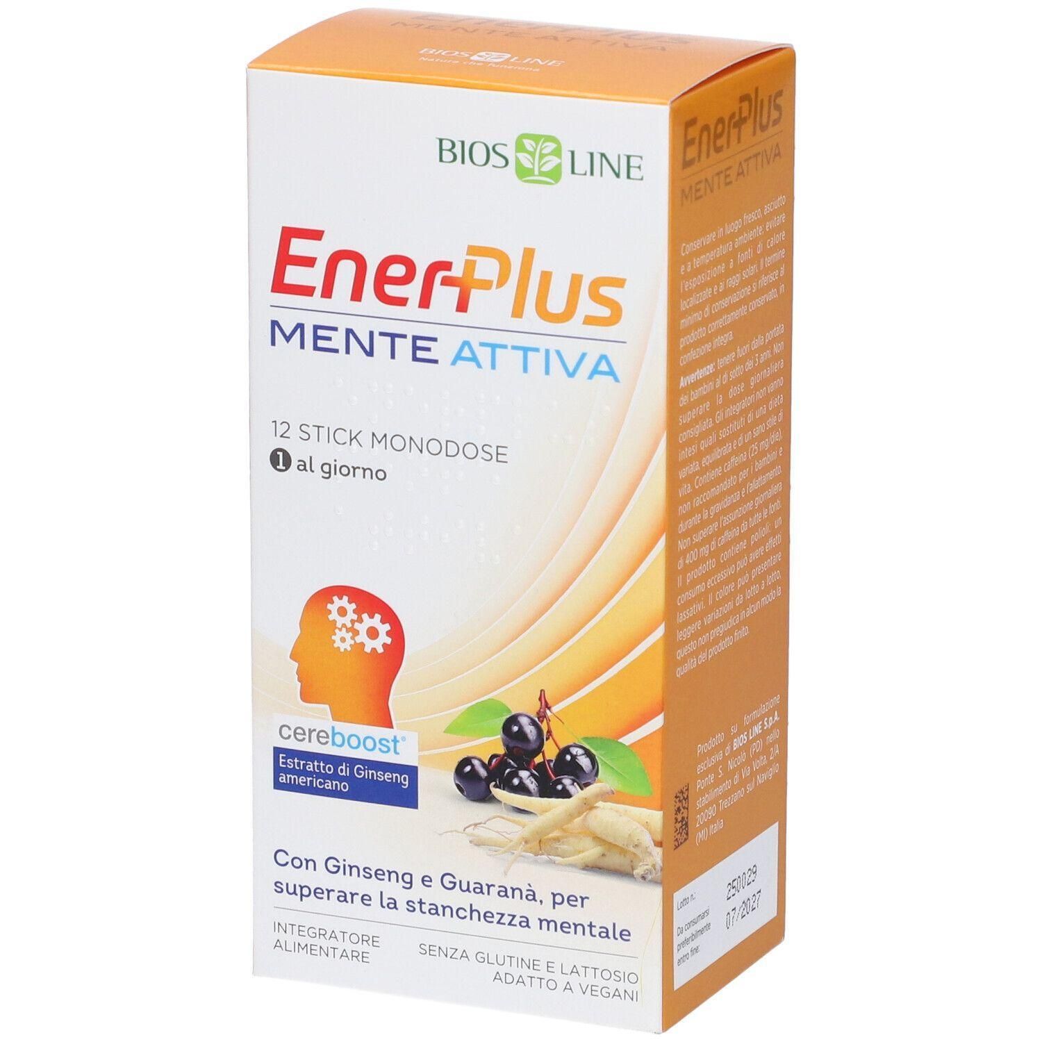 Bios Line EnerPlus Mente Attiva Stick Monodose
