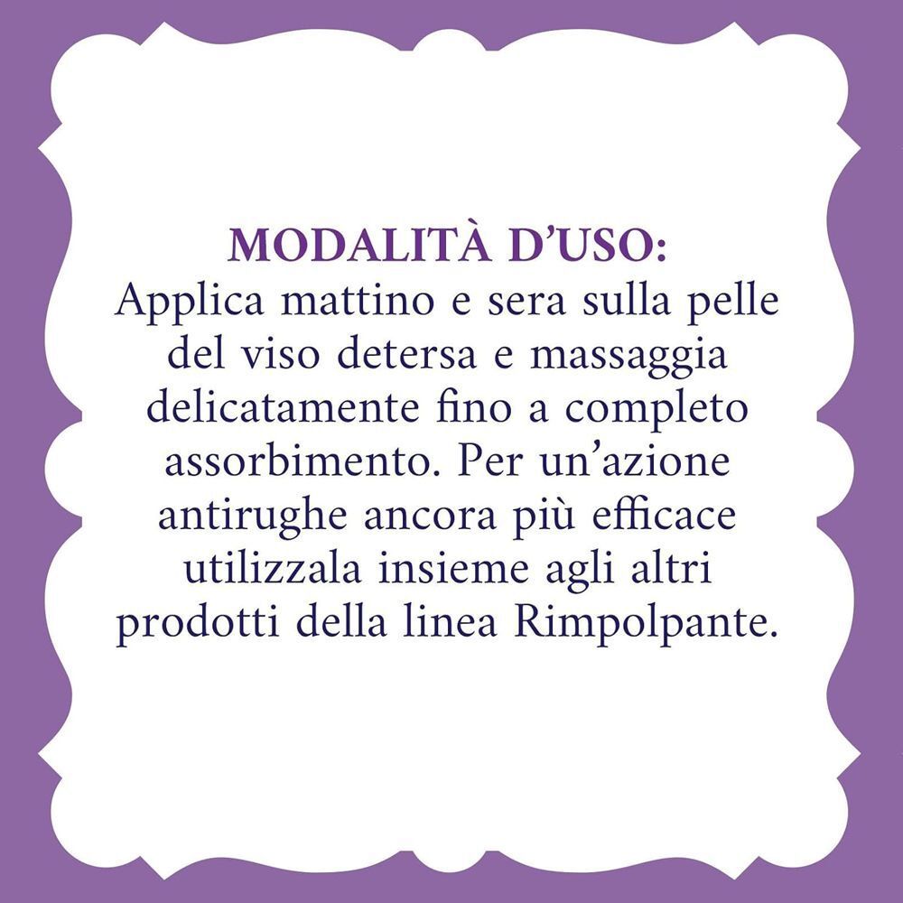 Modalità d'uso della crema viso Acqua alle Rose.