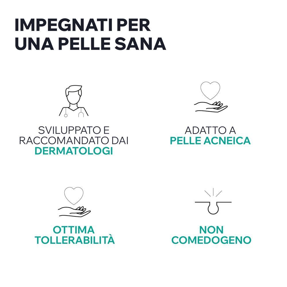 URIAGE HYSEAC Maschera esfoliante pelle grassa, punti neri, pori dilatati con Argilla bianca