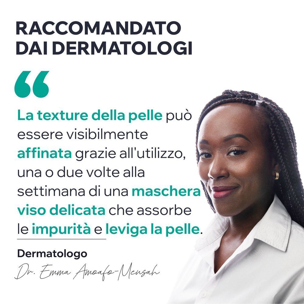 URIAGE HYSEAC Maschera esfoliante pelle grassa, punti neri, pori dilatati con Argilla bianca