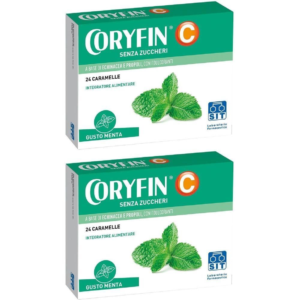 Coryfin C Senza Zucchero Mentolo 48 G