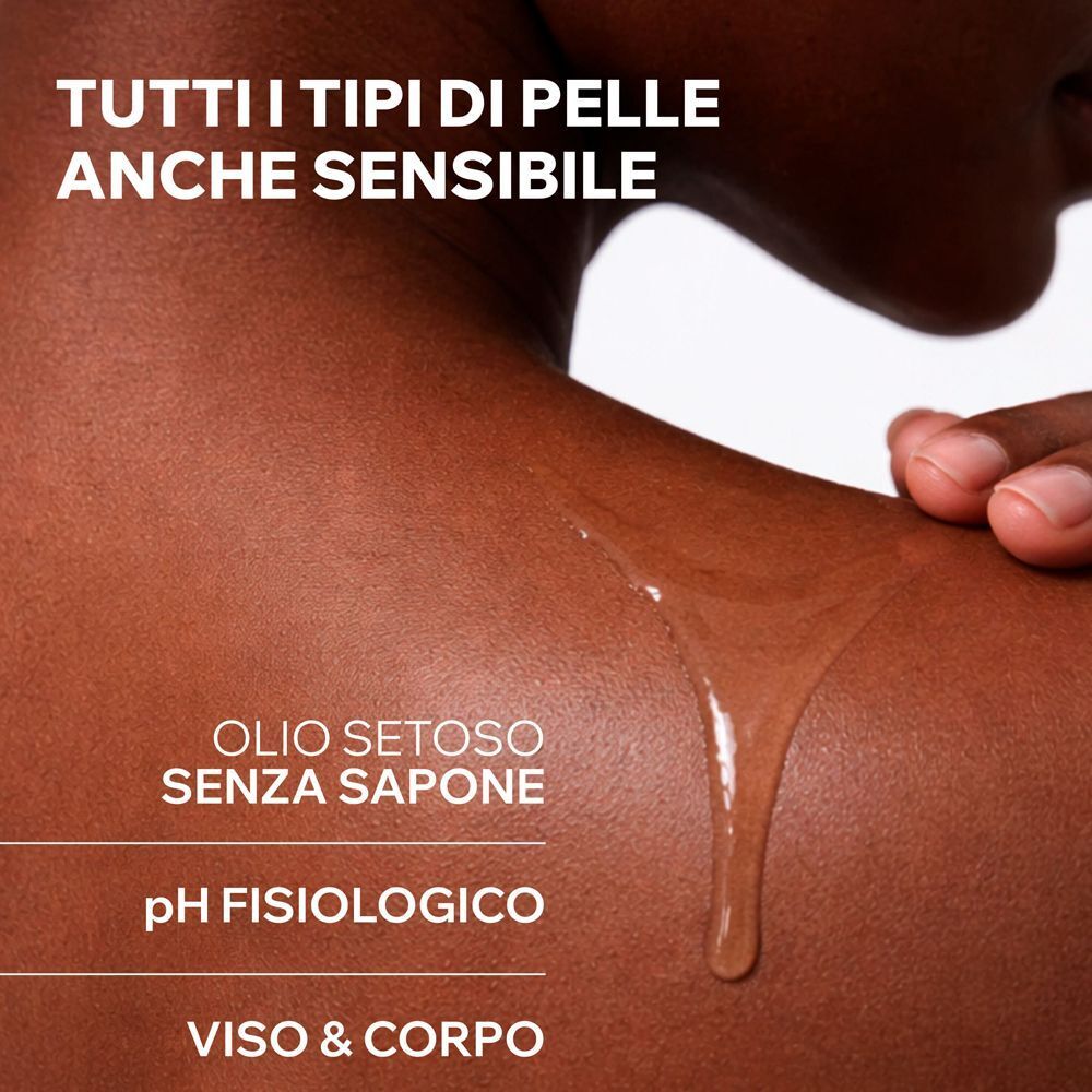 URIAGE DERM-PHY Olio Lavante Dermatologico bagno e doccia, pelle secca e sensibile