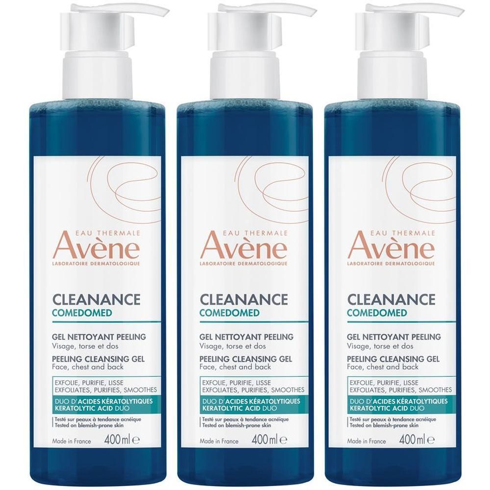 Eau Thermale Avène Cleanance Comedomed Gel Detergente Esfoliante, Anti-Imperfezioni
