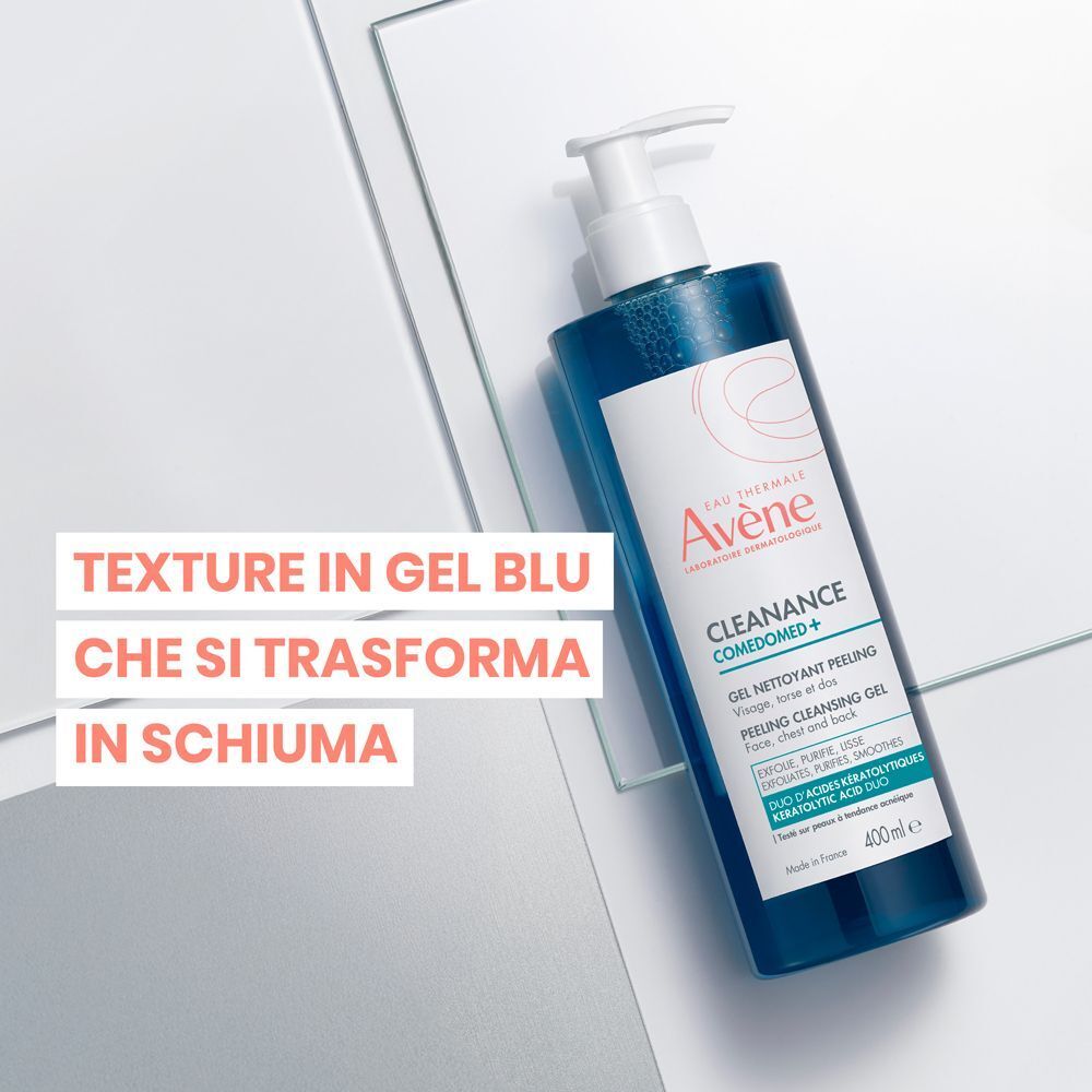 Eau Thermale Avène Cleanance Comedomed Gel Detergente Esfoliante, Anti-Imperfezioni