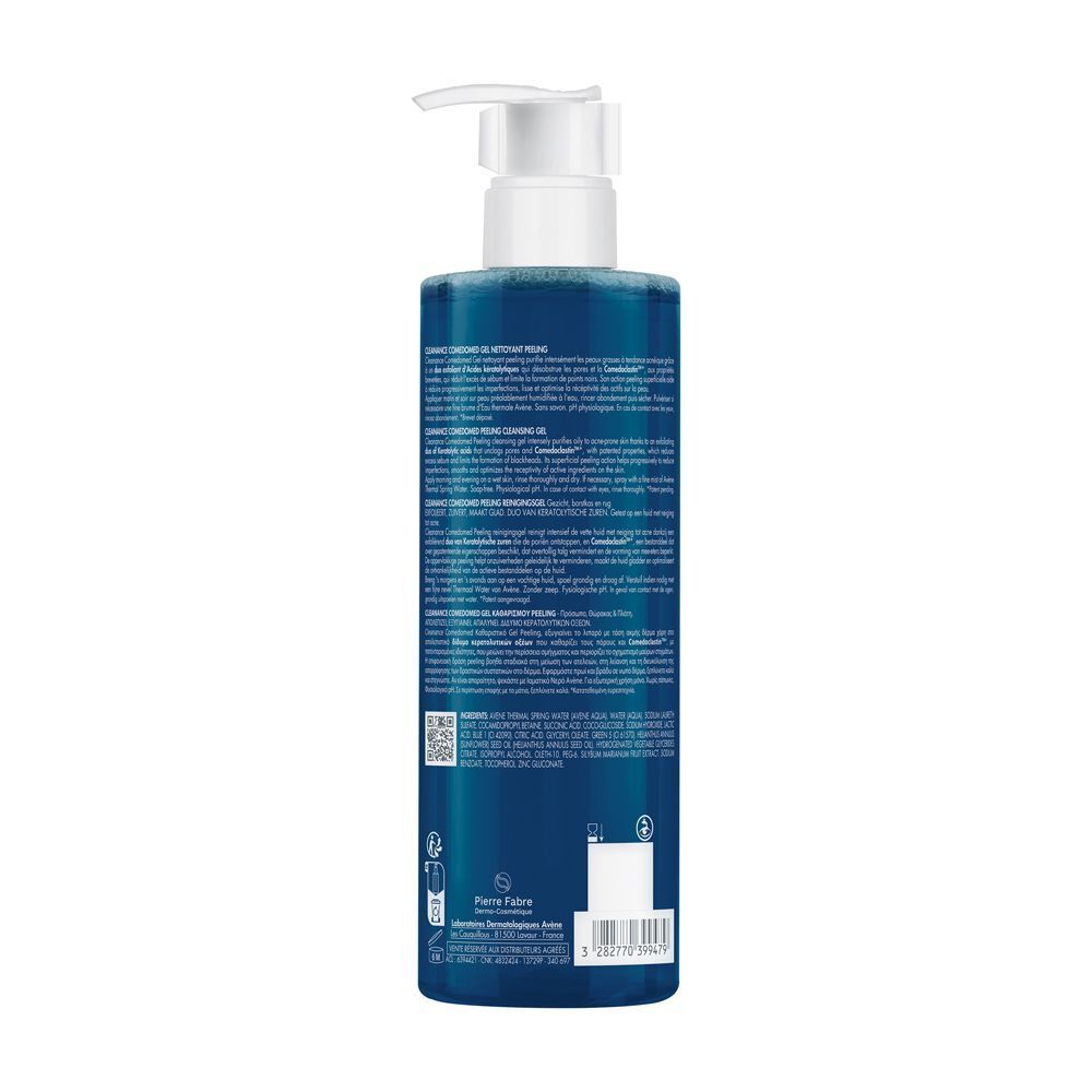 Eau Thermale Avène Cleanance Comedomed Gel Detergente Esfoliante, Anti-Imperfezioni