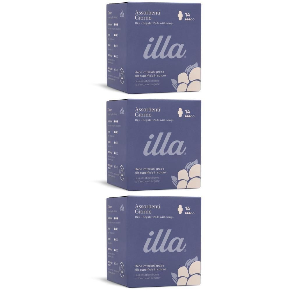 Illa® Care Assorbenti Giorno con Ali