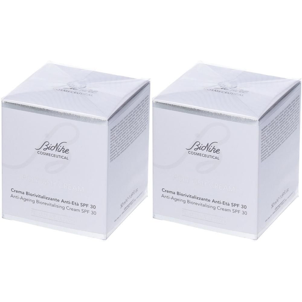 Bionike Poly Gsh Cream Crema Biorivitalizzante Anti-Età SPF30