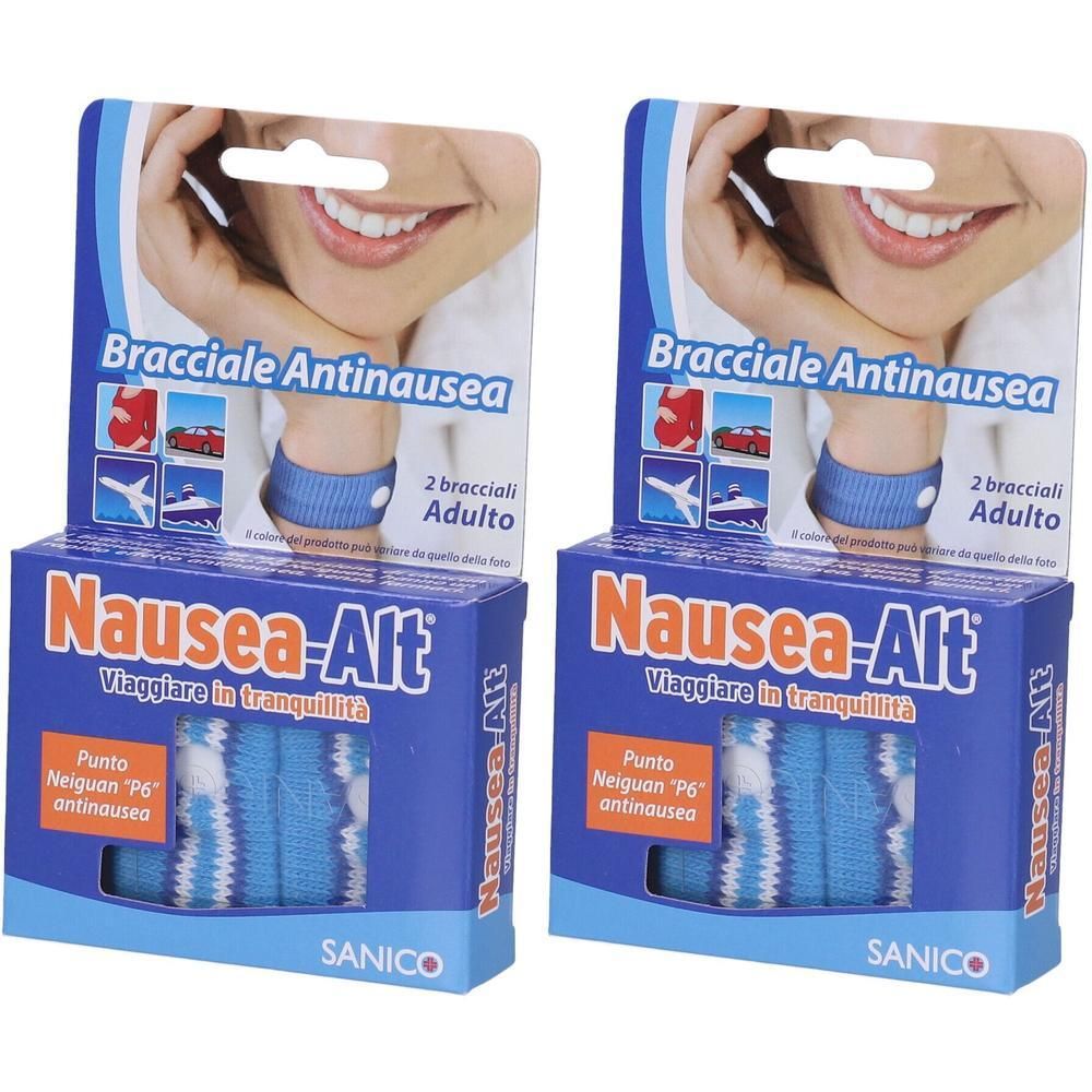 Bracciale Antinausea Adulto Nausea-Alt
