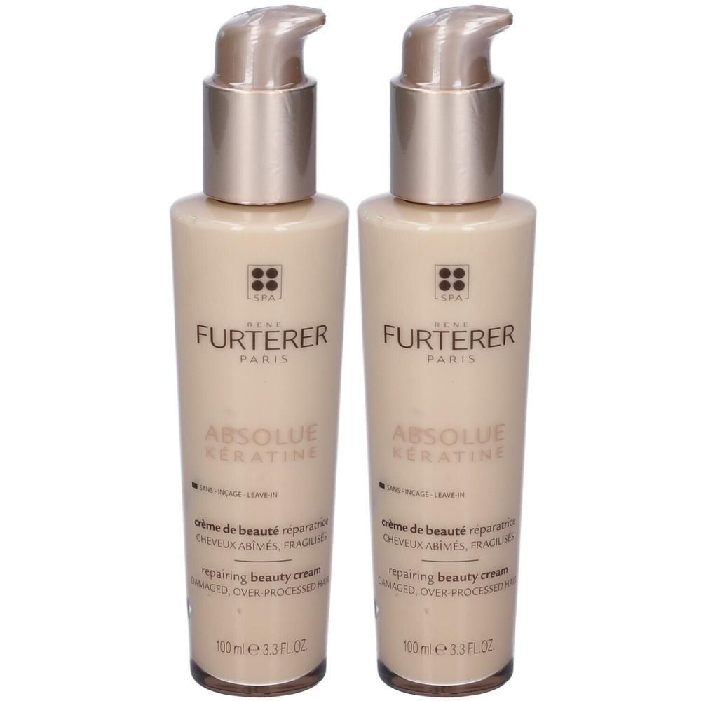 René Furterer Absolute Keratine Trattamento di bellezza ristrutturante 100ml - Capelli rovinati