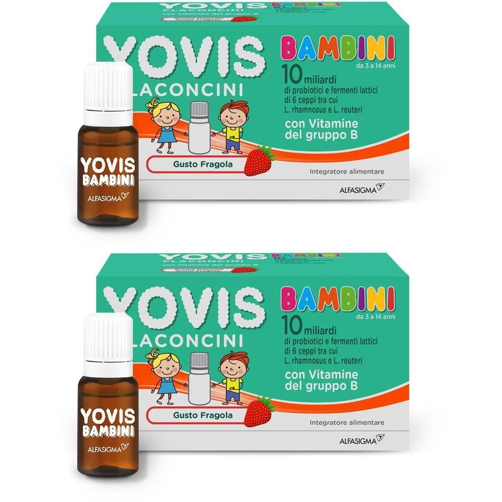 Yovis Bambini Flaconcini Probiotici e Fermenti Lattici per bambini