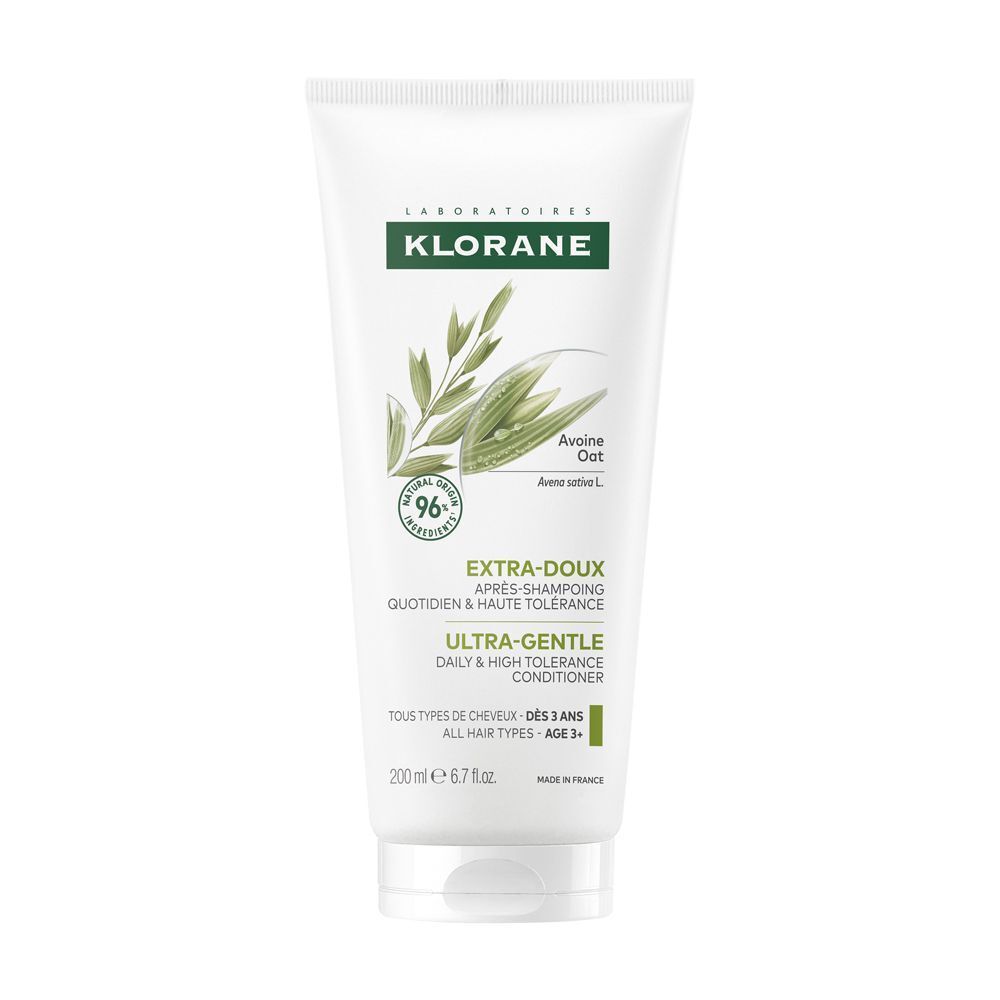 Klorane Balsamo quotidiano ad alta tollerabilità ultra-delicato 200ml - Protegge i capelli