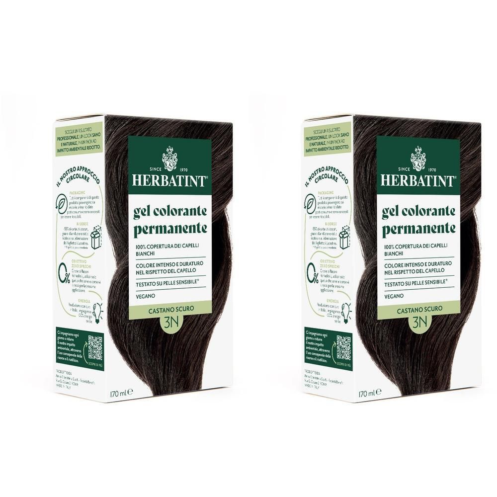 Herbatint Gel Colorante Permanente 3N Castano Scuro