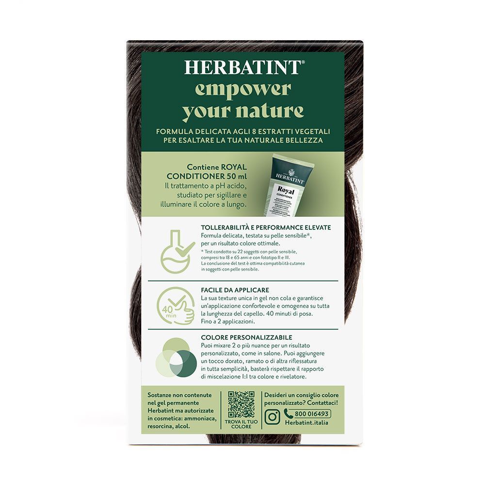 Herbatint Gel Colorante Permanente 3N Castano Scuro