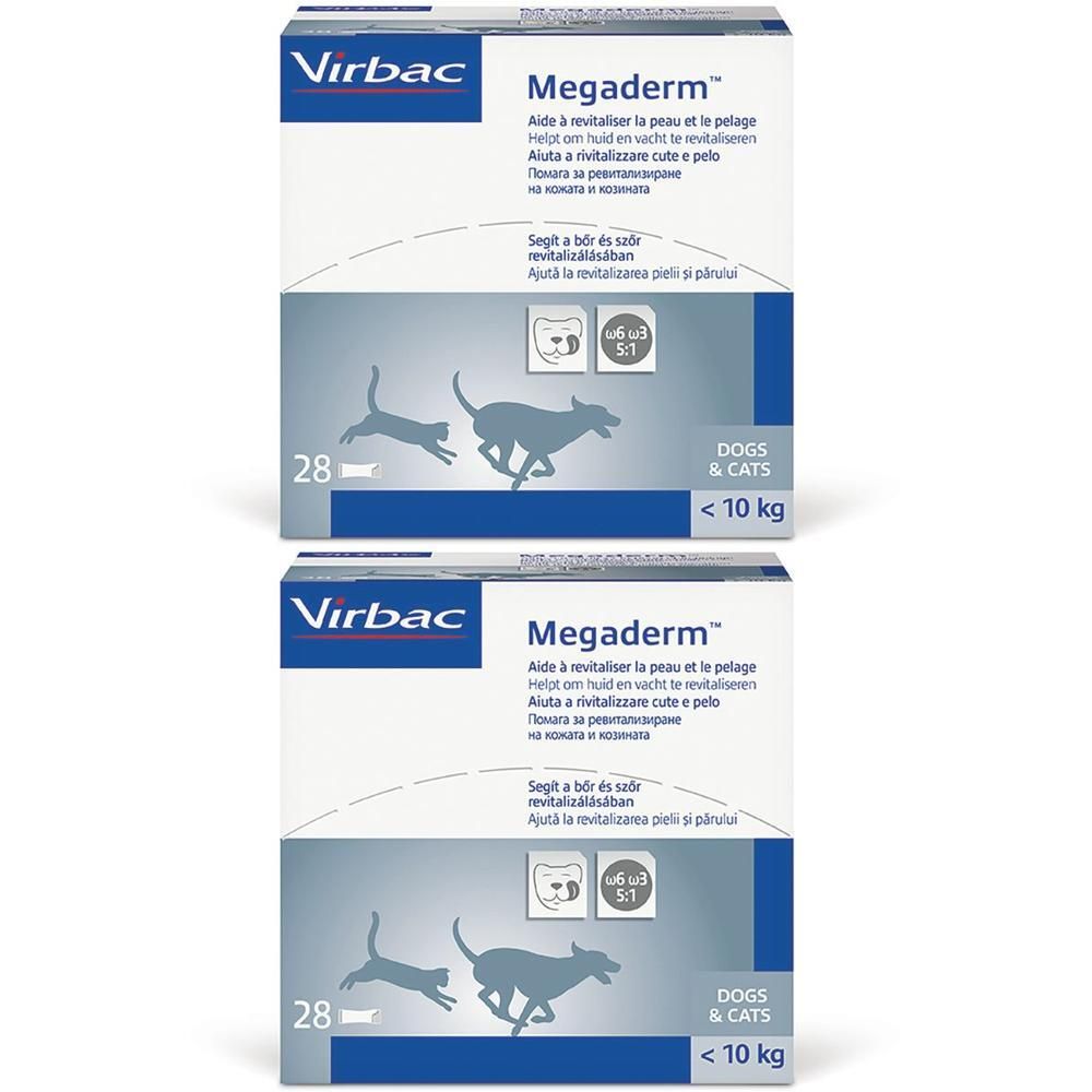 Virbac Megaderm per Gatti e Cani Inferiori a 10 Kg