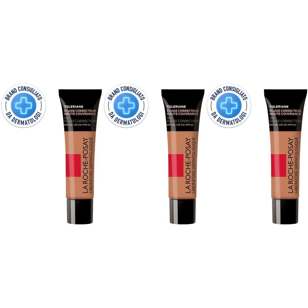 La Roche-Posay Toleriane Fondotinta Fluido Correttore Alta Coprenza 14 30 ml