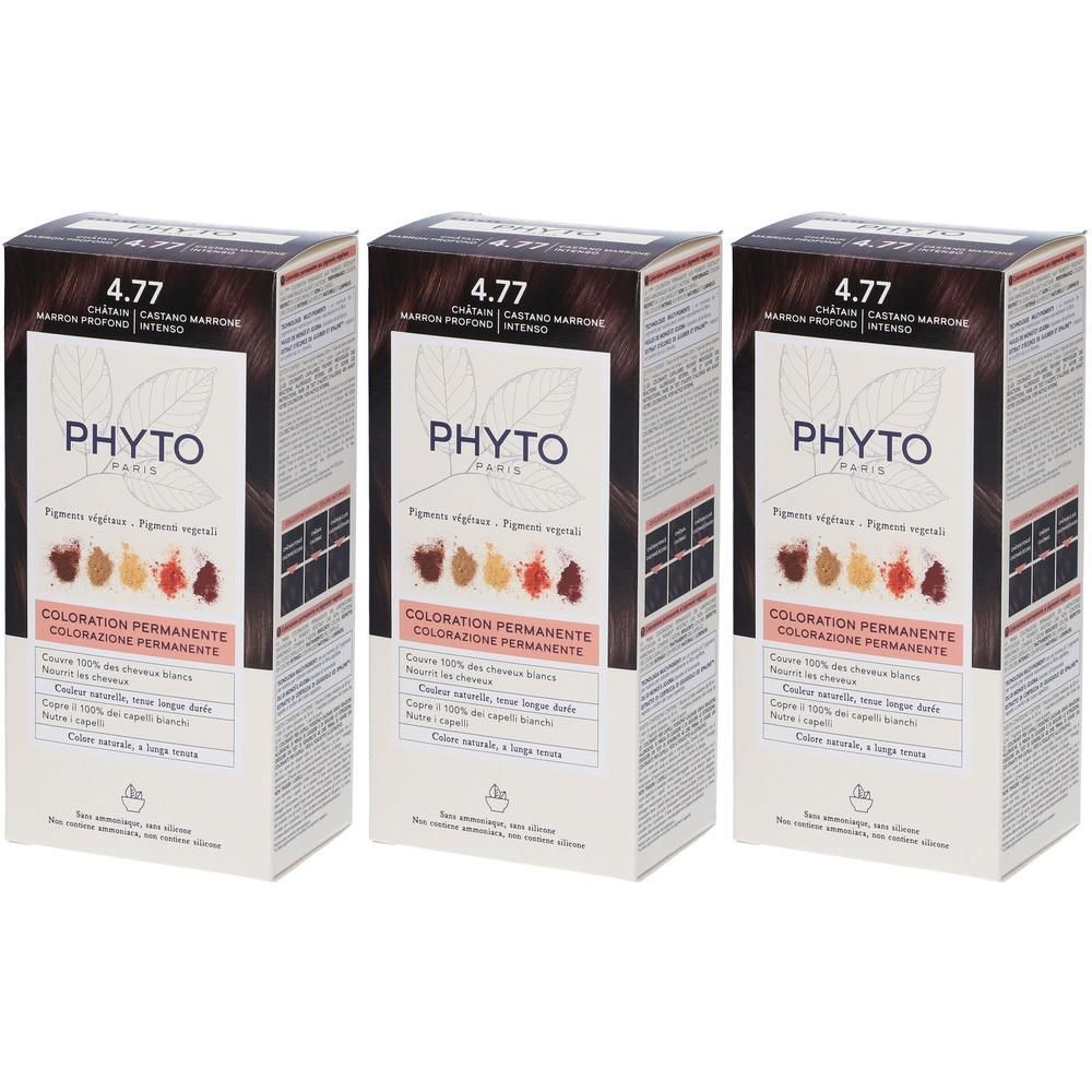 PHYTO Color Kit 4,77 Castano Marrone Intenso