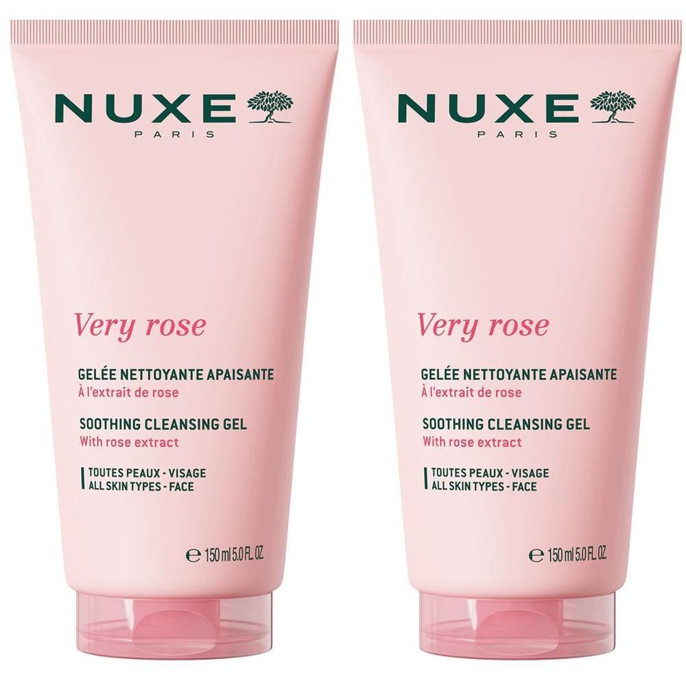 Nuxe Very Rose Gel Detergente Viso