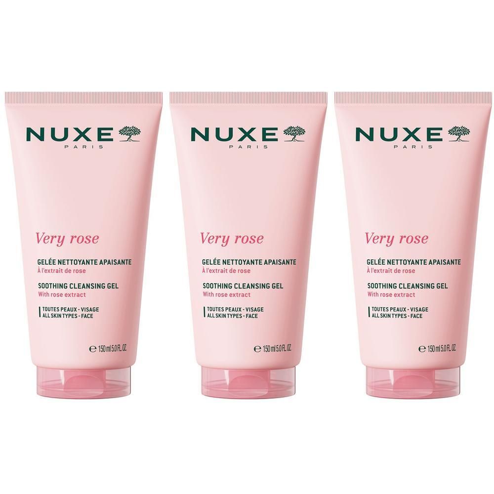Nuxe Very Rose Gel Detergente Viso