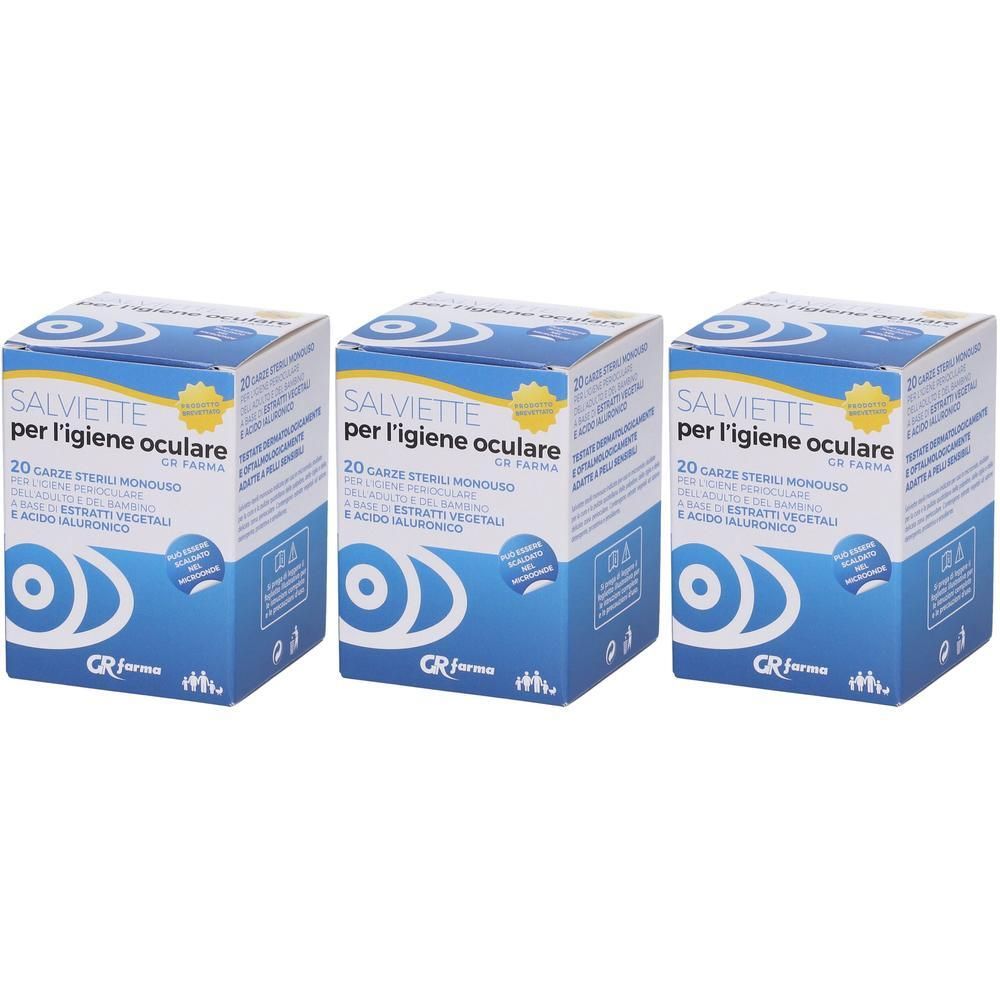 GR Farma Salviette per L'Igiene Oculare