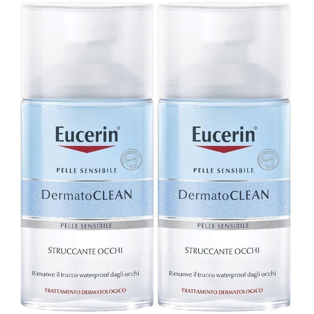 Eucerin Dermatoclean Struccante Occhi Waterproof 125 ml trattamento
