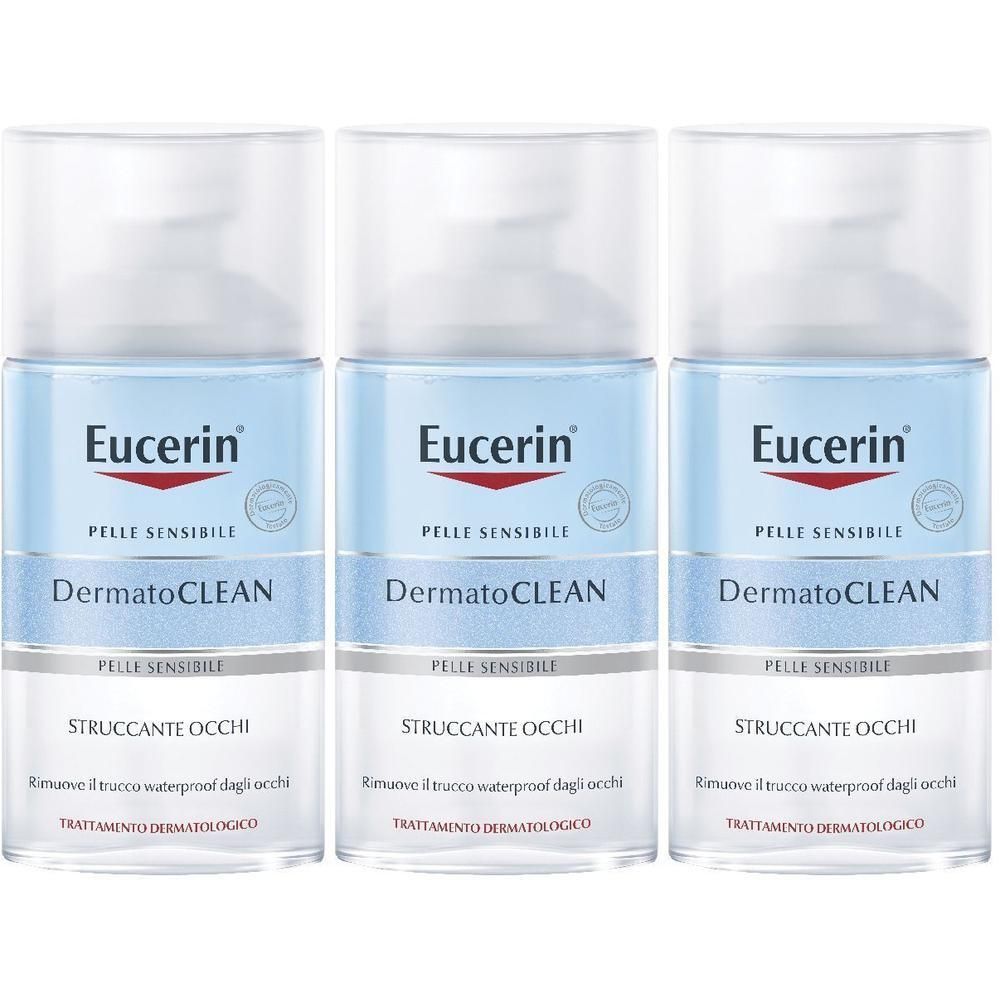Eucerin Dermatoclean Struccante Occhi Waterproof 125 ml trattamento